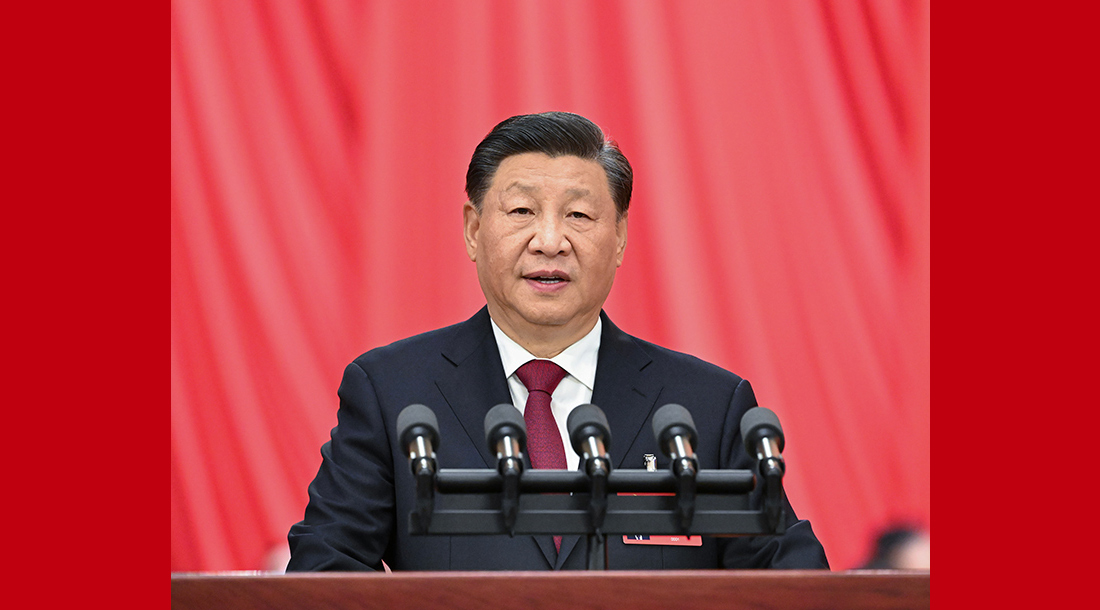 习近平在中国共产党第二十次全国代表大会上作报告